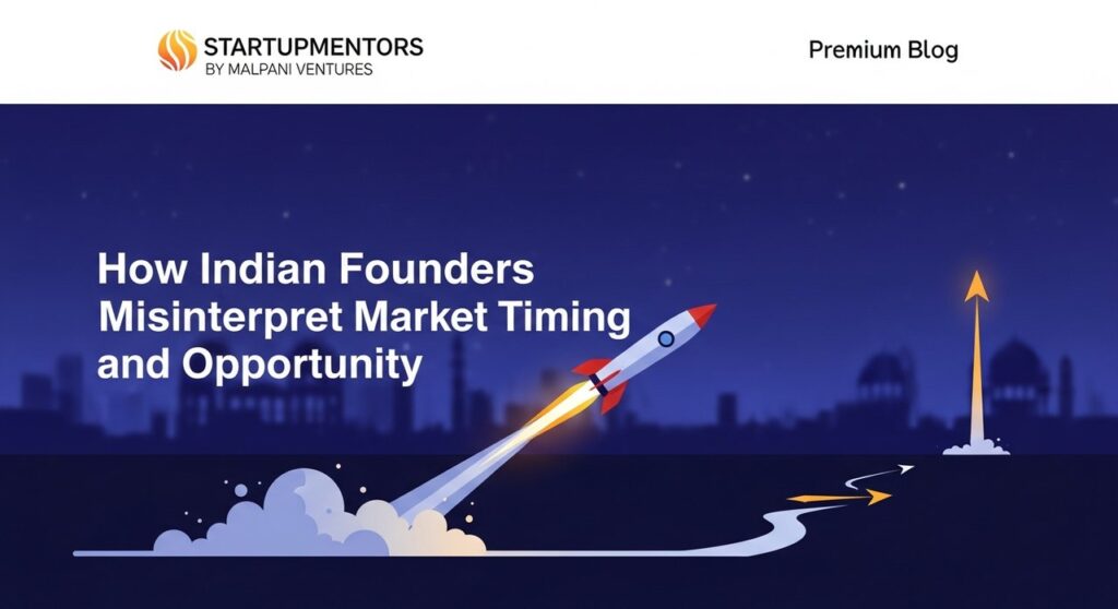 How Indian Founders Misinterpret Market Timing and Opportunity