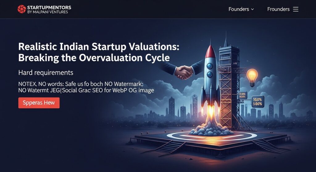 Realistic Indian Startup Valuations: Breaking the Overvaluation Cycle