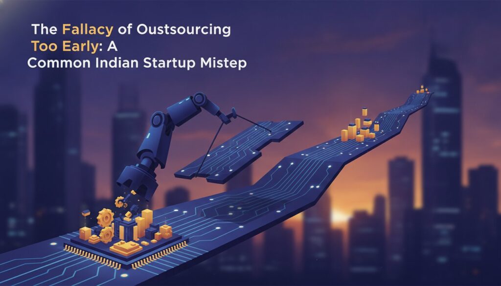 The Fallacy of Outsourcing Too Early: A Common Indian Startup Misstep