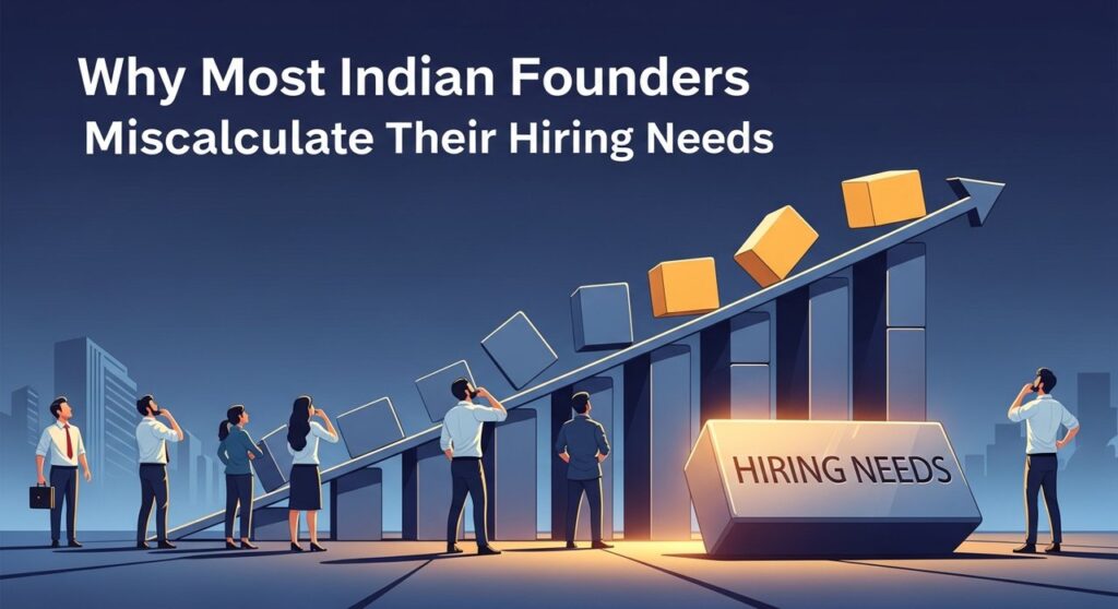 Why Most Indian Founders Miscalculate Their Hiring Needs