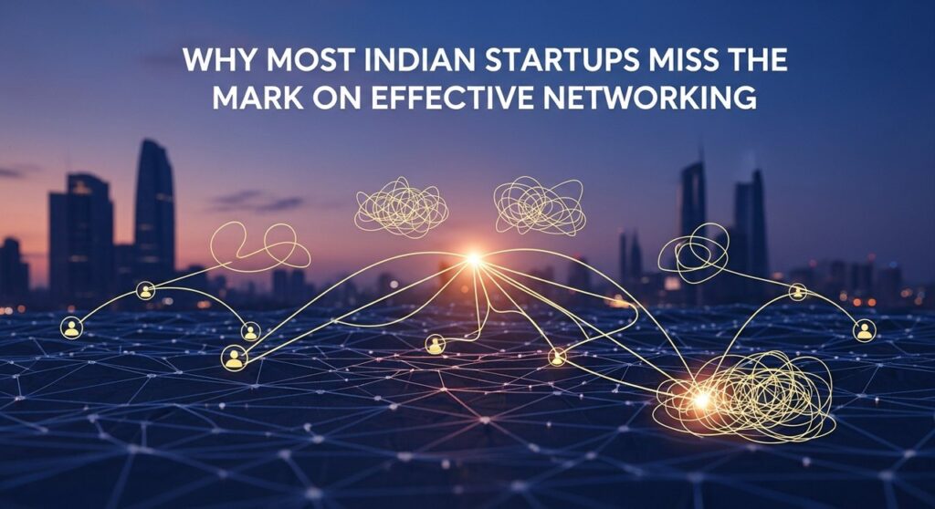 Why Most Indian Startups Miss the Mark on Effective Networking