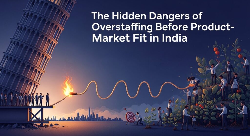 The Hidden Dangers of Overstaffing Before Product-Market Fit in India
