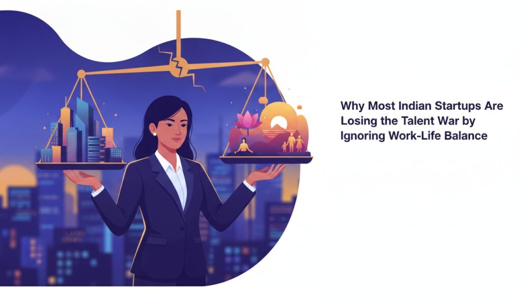 Why Most Indian Startups Are Losing the Talent War by Ignoring Work-Life Balance