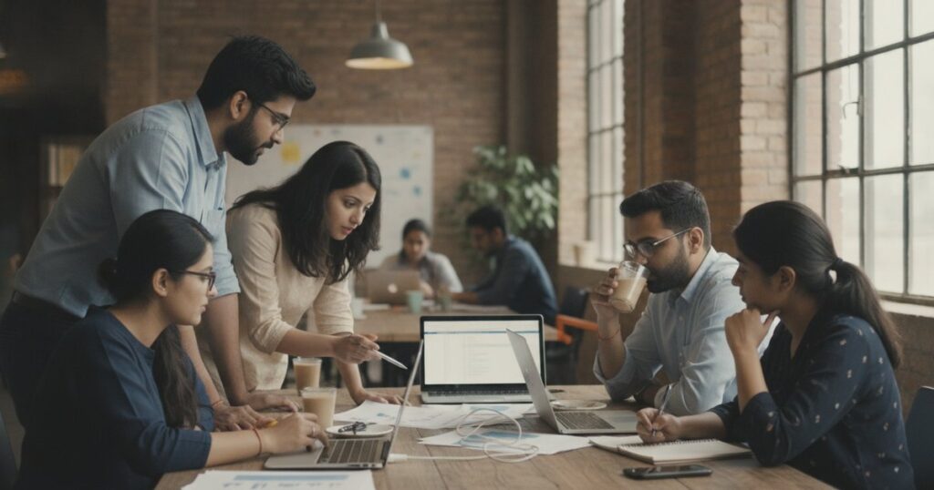 Navigating Status in Indian Pitch Rooms